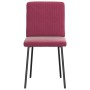 Sillas de comedor 2 unidades terciopelo rojo tinto de , Sillas de comedor - Ref: Foro24-4101191, Precio: 86,18 €, Descuento: %