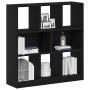 Estantería madera contrachapada negro roble 97,5x29,5x100 cm de , Librerías y estanterías - Ref: Foro24-862403, Precio: 90,80...