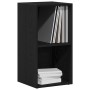 Caja para almacenaje LP 71x34x36cm madera de ingeniería de , Almacenamiento para CD y DVD - Ref: Foro24-862401, Precio: 48,97...