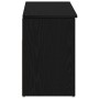 Banco zapatero roble negro 102x30,5x45 cm madera de ingeniería de , Zapateros y organizadores de calzado - Ref: Foro24-859137...