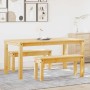 Juego de comedor Panama 3 pzas madera maciza de pino de , muebles para cocinas y comedores - Ref: Foro24-3345173, Precio: 358...