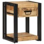 Mesita de noche madera maciza de mango 40x35x50 cm de , Mesitas de noche - Ref: Foro24-4016688, Precio: 90,31 €, Descuento: %