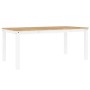 Juego de comedor Panama 3 pzas madera maciza de pino blanco de , muebles para cocinas y comedores - Ref: Foro24-3345184, Prec...