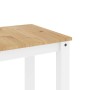 Juego de comedor Panama 3 pzas madera maciza de pino blanco de , muebles para cocinas y comedores - Ref: Foro24-3345184, Prec...