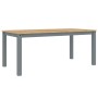 Juego de comedor Panama 4 pzas madera maciza de pino gris de , muebles para cocinas y comedores - Ref: Foro24-3345186, Precio...