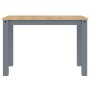 Juego de comedor Panama 5 pzas madera maciza de pino gris de , muebles para cocinas y comedores - Ref: Foro24-3345171, Precio...