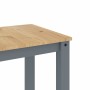 Juego de comedor Panama 5 pzas madera maciza de pino gris de , muebles para cocinas y comedores - Ref: Foro24-3345171, Precio...
