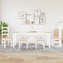Juego de comedor Panama 7 pzas madera maciza de pino blanco de , muebles para cocinas y comedores - Ref: Foro24-3345214, Prec...
