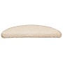 Alfombrilla escalera 30 uds color crema 56x17x3 cm de , Alfombrillas para escalones - Ref: Foro24-3365803, Precio: 157,87 €, ...