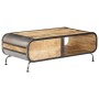 Mesa de centro madera maciza de mango 100x50x35 cm en Mesas de centro | Comprar online en Foru.es