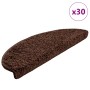 Alfombrilla escalera 30 uds Marrón 65x21x4 cm de , Alfombrillas para escalones - Ref: Foro24-3365815, Precio: 168,66 €, Descu...