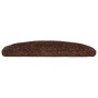 Alfombrilla escalera 30 uds Marrón 65x21x4 cm de , Alfombrillas para escalones - Ref: Foro24-3365815, Precio: 168,66 €, Descu...