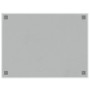 Pizarra magnética de pared vidrio templado blanco 80x60 cm de , Pizarras blancas - Ref: Foro24-4008638, Precio: 46,37 €, Desc...