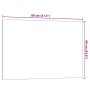 Pizarra magnética de pared vidrio templado blanco 80x60 cm de , Pizarras blancas - Ref: Foro24-4008638, Precio: 46,37 €, Desc...