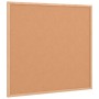 Tablero de corcho con marco de madera de pino macizo 60x55 cm de , Tablones de anuncios - Ref: Foro24-4017419, Precio: 17,57 ...