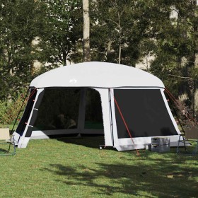 Carpa para piscina con desmontables y paredes azul 618x532 cm de , Tiendas de campaña - Ref: Foro24-4100630, Precio: 213,83 €...