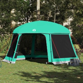 Carpa para piscina con desmontables y paredes verde 512x458 cm de , Tiendas de campaña - Ref: Foro24-4100626, Precio: 178,14 ...