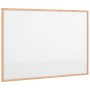 Pizarra blanca magnética con marco de madera de pino 80x55 cm de , Tablones de anuncios - Ref: Foro24-4017406, Precio: 39,46 ...