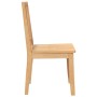 Sillas de comedor 2 uds madera maciza natural caucho de , Sillas de comedor - Ref: Foro24-4102398, Precio: 112,37 €, Descuent...