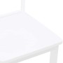 Sillas de comedor 2 unidades madera maciza de caucho blanco de , Sillas de comedor - Ref: Foro24-4102385, Precio: 99,73 €, De...