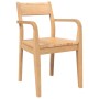 Sillas de comedor 2 uds madera maciza natural caucho de , Sillas de comedor - Ref: Foro24-4102510, Precio: 173,50 €, Descuent...