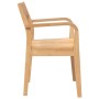 Sillas de comedor 2 uds madera maciza natural caucho de , Sillas de comedor - Ref: Foro24-4102510, Precio: 173,50 €, Descuent...