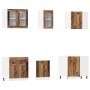 Mueble de cocina 11 piezas madera contrachapada madera vieja de , Armarios de cocina - Ref: Foro24-3328577, Precio: 682,17 €,...