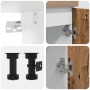 Mueble de cocina 11 piezas madera contrachapada madera vieja de , Armarios de cocina - Ref: Foro24-3328577, Precio: 682,17 €,...