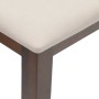 Banco 90 cm Madera Maciza Marrón Caucho de , Bancos de comedor y cocina - Ref: Foro24-4102592, Precio: 69,73 €, Descuento: %