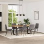 Sillas de comedor 6 unidades cuero sintético gris de , Sillas de comedor - Ref: Foro24-3315538, Precio: 251,04 €, Descuento: %