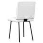 Sillas de comedor 2 unidades cuero sintético blanco de , Sillas de comedor - Ref: Foro24-4101172, Precio: 87,47 €, Descuento: %