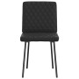 Sillas de comedor 2 unidades cuero sintético negro de , Sillas de comedor - Ref: Foro24-4101118, Precio: 86,99 €, Descuento: %