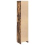 Aparador alto roble ahumado 37,5x35x180 cm madera de ingeniería de , Aparadores - Ref: Foro24-861674, Precio: 84,69 €, Descue...