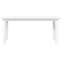 Banco 90 cm madera maciza caucho blanco de , Bancos de comedor y cocina - Ref: Foro24-4102599, Precio: 82,67 €, Descuento: %