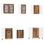 Mueble de cocina 11 piezas madera contrachapada madera vieja de , Armarios de cocina - Ref: Foro24-3328575, Precio: 651,29 €,...