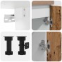 Mueble de cocina 11 piezas madera contrachapada madera vieja de , Armarios de cocina - Ref: Foro24-3328575, Precio: 651,29 €,...