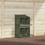 Nido para gallinas con 4 compartimentos de metal verde oliva de , Jaulas y habitáculos para animales pequeños - Ref: Foro24-8...