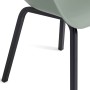 Silla de jardín Keter con patas de metal "Noa" 2 piezas verde vintage de , Sillas de jardín - Ref: Foro24-447619, Precio: 151...