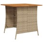 Juego de sofás de jardín en forma de L con cojines 6 pzas beige de , Conjuntos de jardín - Ref: Foro24-3213542, Precio: 572,3...