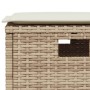 Juego de sofás de jardín en forma de L con cojines 6 pzas beige de , Conjuntos de jardín - Ref: Foro24-3213542, Precio: 572,3...
