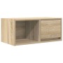 Mueble para TV madera contrachapada roble ahumado 60x31x25,5 cm de , Muebles TV - Ref: Foro24-861440, Precio: 37,76 €, Descue...