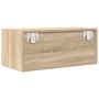 Mueble para TV madera contrachapada roble ahumado 60x31x25,5 cm de , Muebles TV - Ref: Foro24-861440, Precio: 37,76 €, Descue...