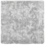 Alfombra de pelo largo NAVARRA gris claro 160x160 cm poliéster de , Alfombras - Ref: Foro24-4102874, Precio: 43,84 €, Descuen...