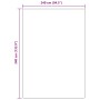 Alfombra de pelo largo NAVARRA rosa polvoriento 240x340 cm de , Alfombras - Ref: Foro24-4102857, Precio: 94,66 €, Descuento: %