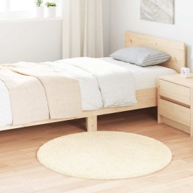 Alfombra peluda de pelo largo NAVARRA crema 100x100cm poliéster de , Alfombras - Ref: Foro24-4102895, Precio: 21,82 €, Descue...