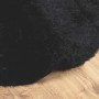 Alfombra peluda de pelo largo NAVARRA negra 160x160cm poliéster de , Alfombras - Ref: Foro24-4102910, Precio: 39,34 €, Descue...