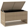 Cojines para exterior beige 100x55x55,5 cm ratán sintético de , Cajas de almacenaje para exteriores - Ref: Foro24-4104144, Pr...