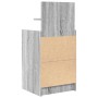 Mesilla de noche con 2 cajones gris Sonoma 38x34x80 cm de , Mesitas de noche - Ref: Foro24-861365, Precio: 56,25 €, Descuento: %