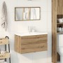 Juego de muebles baño 3 piezas madera ingeniería roble artisan de , Muebles de baño - Ref: Foro24-3328940, Precio: 281,64 €, ...