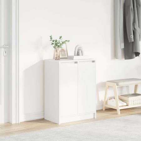 Zapatero blanco 57x34x76 cm madera de ingeniería de , Zapateros y organizadores de calzado - Ref: Foro24-861868, Precio: 80,6...